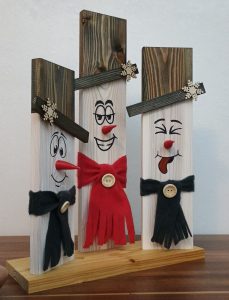 Schneemann Trio #003 Rechts