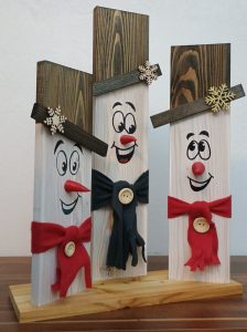 Schneemann Trio #004 Rechts