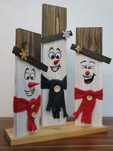 Schneemann Trio #005 Rechts