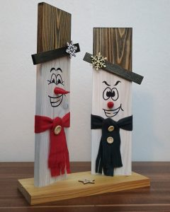 Schneemann Duo #004 Rechts