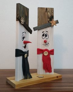 Schneemann Duo #003 Rechts
