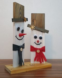 Schneemann Duo #002 Rechts