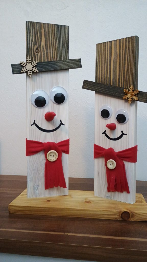 Schneemann Duo #005 Vorn