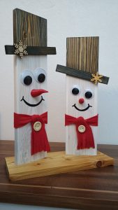 Schneemann Duo #005 Rechts