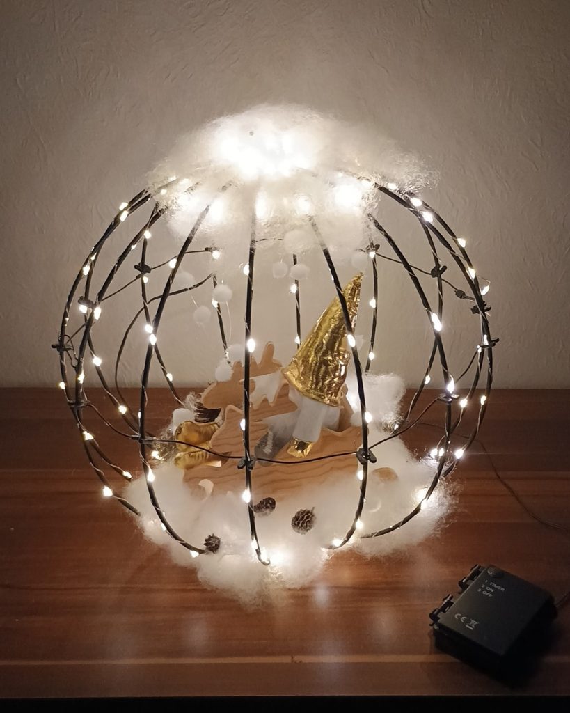 Leuchtkugel #003 Rechts Nacht