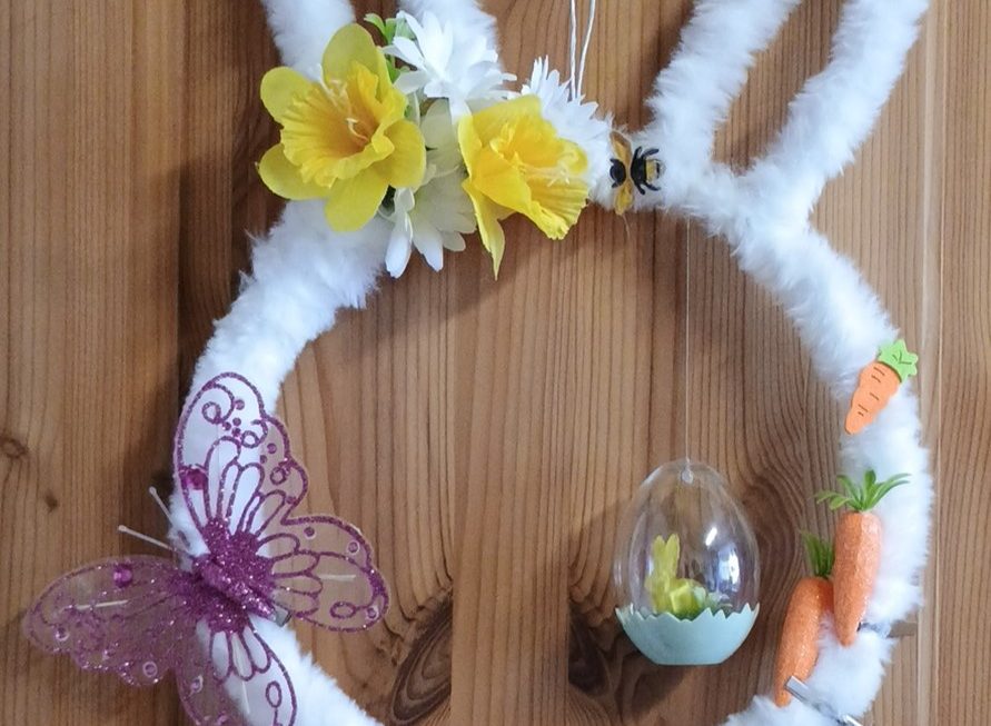 Plüschring Hase #1
