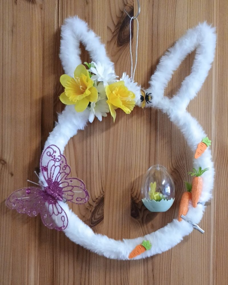 Plüschring Hase #1