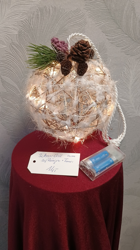 1003 - Schneeball zum Aufhängen