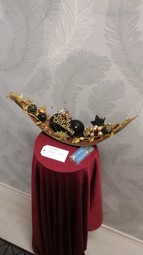 1008 - Kokosblatt schwarz