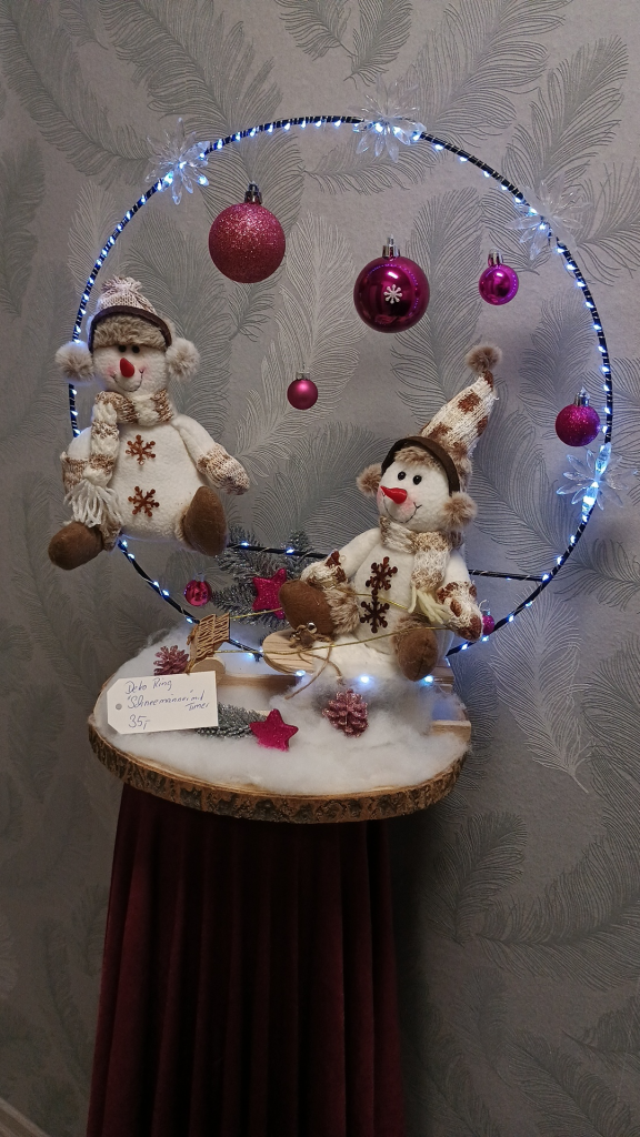 1034 - Dekoring Schneemänner