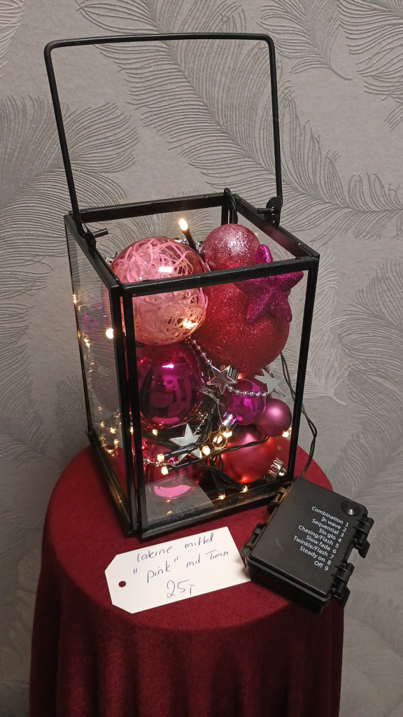 1049 - Laterne Mittel Pink