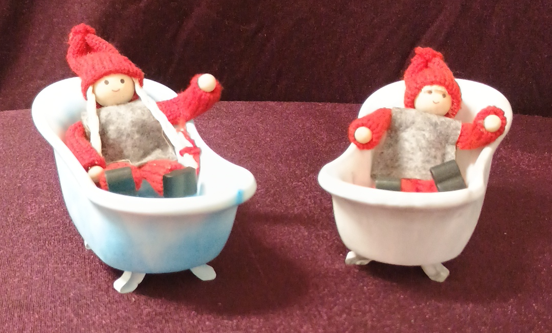 Gegossene Badewannen