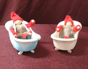 Gegossene Badewannen