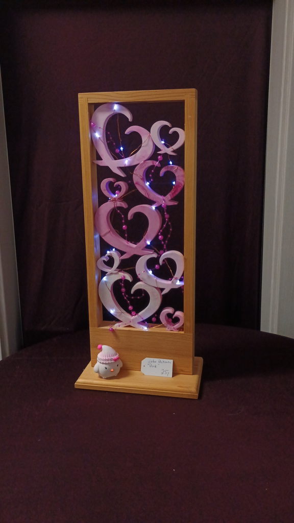 1086 - Dekorahmen Pink