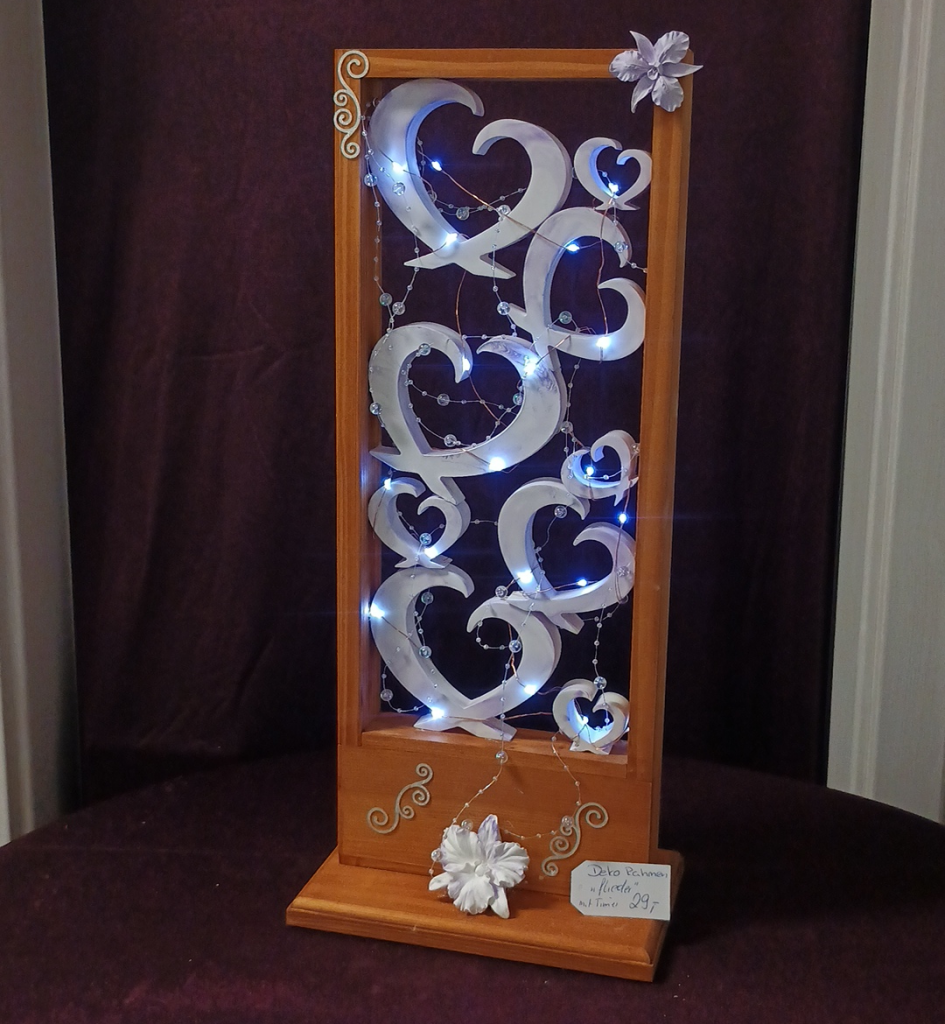 1090 - Dekorahmen Flieder