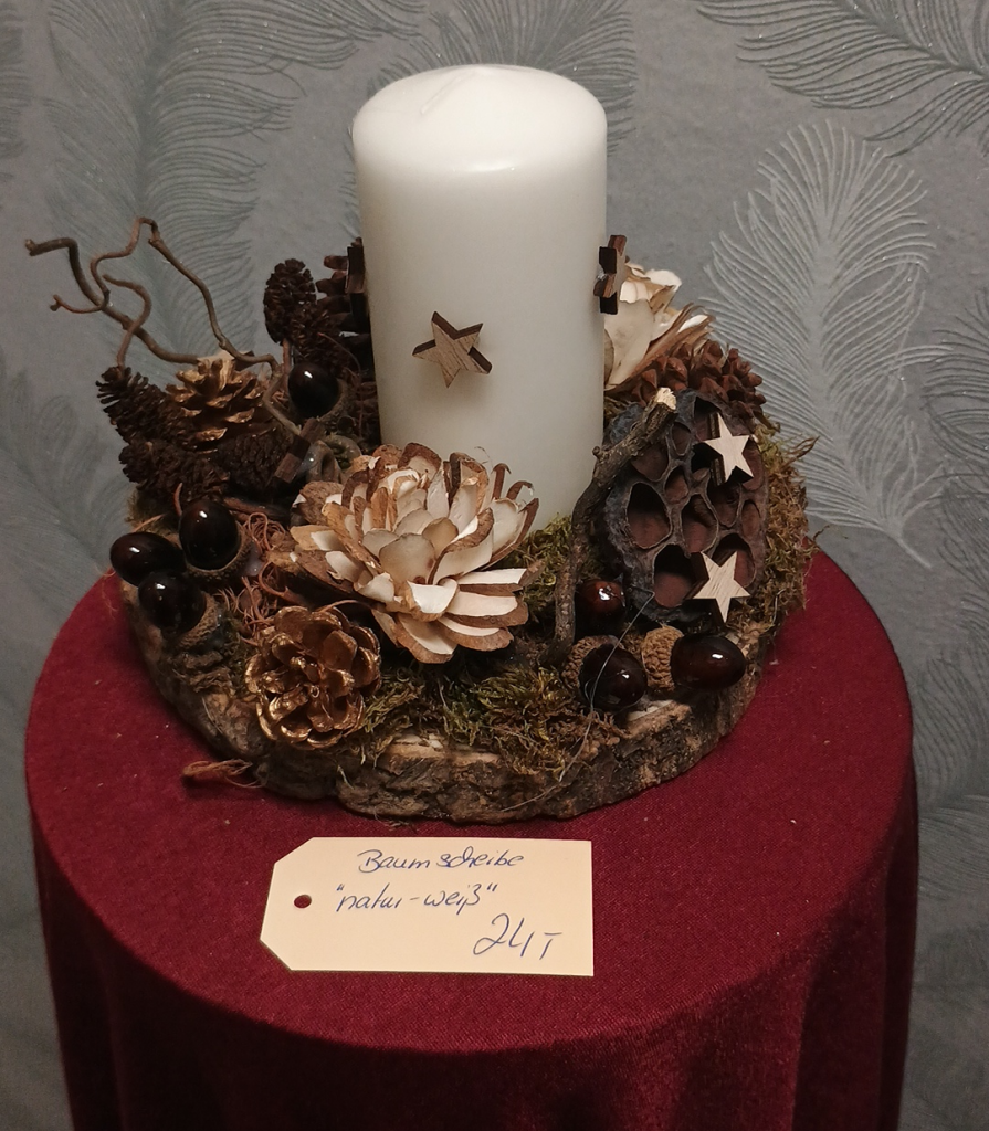 1113 - Baumscheibe Natur Weiß