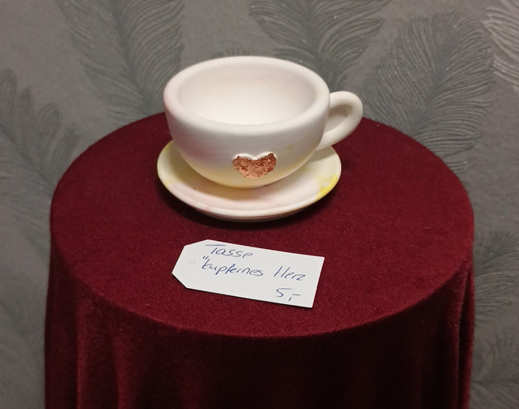 1076 - Tasse Kupfernes Herz